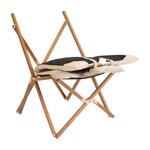 Bo-Camp Chaise de détente Bloomsbury M Beige