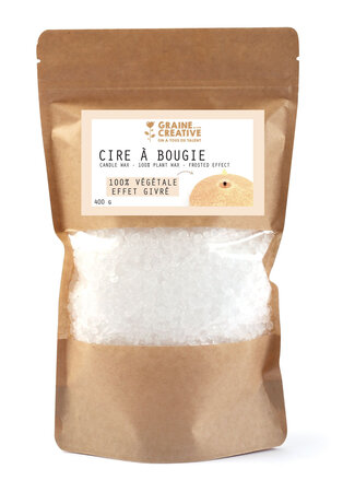 Cire à bougie Effet givré 400 g