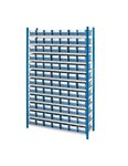 (PACK STOCKAGE) Pack de stockage à compartiments avec 50 Bacs ET 10 TABLETTES