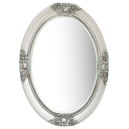 vidaXL Miroir mural style baroque 50x70 cm Argenté
