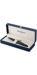 Waterman expert stylo bille  noir métallisé  recharge bleue pointe moyenne  coffret cadeau