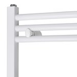 Sèche-Serviettes Chauffage Central Incurvé 600x1160mm + Connecteurs