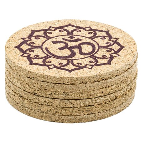 Set de 6 sous-verres en liège - om