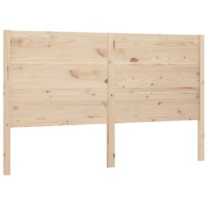 vidaXL Tête de lit 186x4x100 cm bois massif de pin