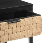 vidaXL Table console 90x35x76 cm Bois de manguier massif