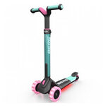 Nexo trottinette pliable Menthe-Roues LED et plateau lumineux