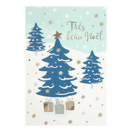 Carte De Voeux Avec Enveloppe - Lot De 24 Cartes Très Beau Noël - Draeger paris