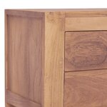 vidaXL Table de chevet 40 x 30 x 50 cm Bois de teck solide