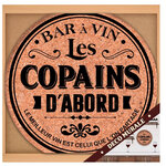 Décoration murale les copains d'abord