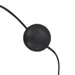vidaXL Lampadaire trépied Métal Blanc E27