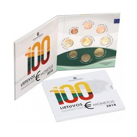 Coffret série euro BU Lituanie 2018