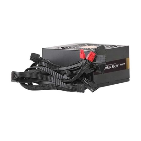 Zalman zm550-gvii unité d'alimentation d'énergie 550 w 20+4 pin atx atx noir