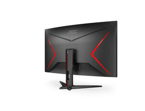 Aoc g2 cq32g2se/bk led display 80 cm (31.5") 2560 x 1440 pixels 2k ultra hd noir  rouge