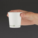 Gobelet espresso compostable 113 ml - lot de 1000 - vegware -  - acide polyactique (pla) x62mm