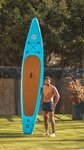 Paddle gonflable - Surftrip - En dropstitch - Avec sac de transport - Dimensions : 335 x 76 x 15 cm