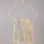 Fil macramé arc en ciel