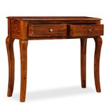 vidaXL Table console Bois massif de Sesham 90 x 32 x 76 cm
