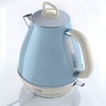 Ariete bouilloire vintage cône bleu 1 7l