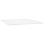vidaXL Lit à sommier tapissier avec matelas Bleu 180x200 cm Tissu