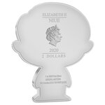 Pièce de monnaie 2 Dollars Niue 2020 1 once argent BE – Chibi Green Lantern