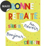 Carte départ retraite bonne retraite - draeger paris