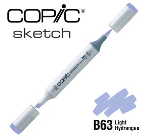 Marqueur à l'alcool Copic Sketch B63 Light Hydrangea