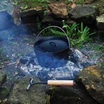 Esschert design marmite 3 7 l noir ff117