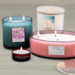 Grande bougie heart and home pois de senteur