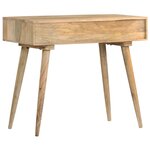 vidaXL Table console 89x44x76 cm Bois de manguier massif