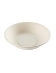 (1 lot   600 assiettes) assiette creuse en pulpe de canne à sucre assiette creuse