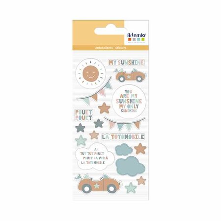 Puffies 3D Voitures - Jolies Comptines