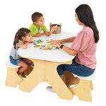 Ensemble table et banc extensibles Arches