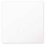Paquet de 25 cartes simples 210g 160x160 blanc clairefontaine