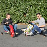 BEEPER RDT100-B7 Driftrike électrique enfant 12V 100W 7Ah Bleu
