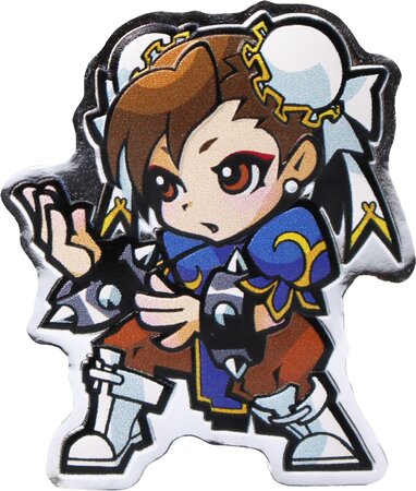 CHUN LI Street Fighter Mini Fighters 1 onces argent monnaie 1 Dollars Dollar Fiji 2021