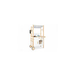 Cuisine pour enfants Street Kitchen Jamie lime pin et MDF laqué clair et multicolore