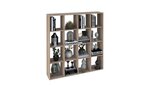 Etagères bibliothèque cube REGAL 16 compartiments CHÊNE naturel