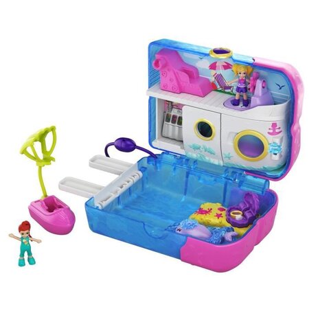 Polly pocket coffret univers la croisiere se régale