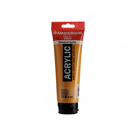 Tube peinture acrylique ocre jaune 250 ml - amsterdam royal talens