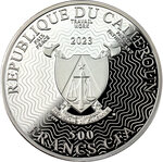Pièce de monnaie en Argent 500 Francs g 17.50 Millésime 2023 Zodiac Signs LIBRA