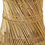 vidaXL Table basse bambou octogonale 60 x 60 x 45 cm