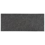 vidaXL Tapis d'escalier autocollants Rectangulaire 15 Pièces 60x25 cm