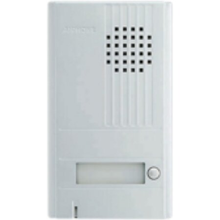 Platine interphone en saillie DA1DS Façade aluminium. épaisseur 22 mm. Aiphone