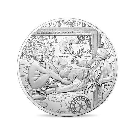 Monnaie 10€ argent déjeuner sur l'herbe 2017 - qualité belle épreuve