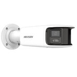 Caméra panoramique 4MP 180 ColorVu+X avec micro et alarme Hikvision DS-2CD2T47G2P-LSU/SL vision de nuit 40 mètres
