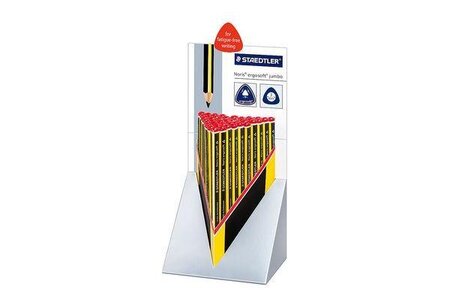 48 x crayon Noris Ergosoft 153, présentoir de 48 STAEDTLER