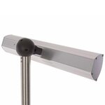 Sunred Chauffage sur pied Royal Diamond 2000 W Argenté Rosé de couche