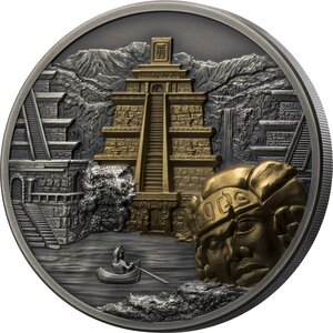 EL DORADO Epic Places 3 onces argent monnaie 20 Dollars Cook Islands 2022