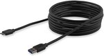 Startech.com câble micro usb 3.0 slim de 3m - cordon usb a vers micro b - m/m - noir