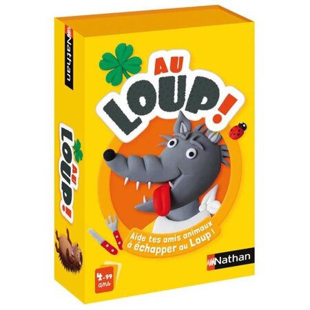 Nathan - au loup - jeu de cartes